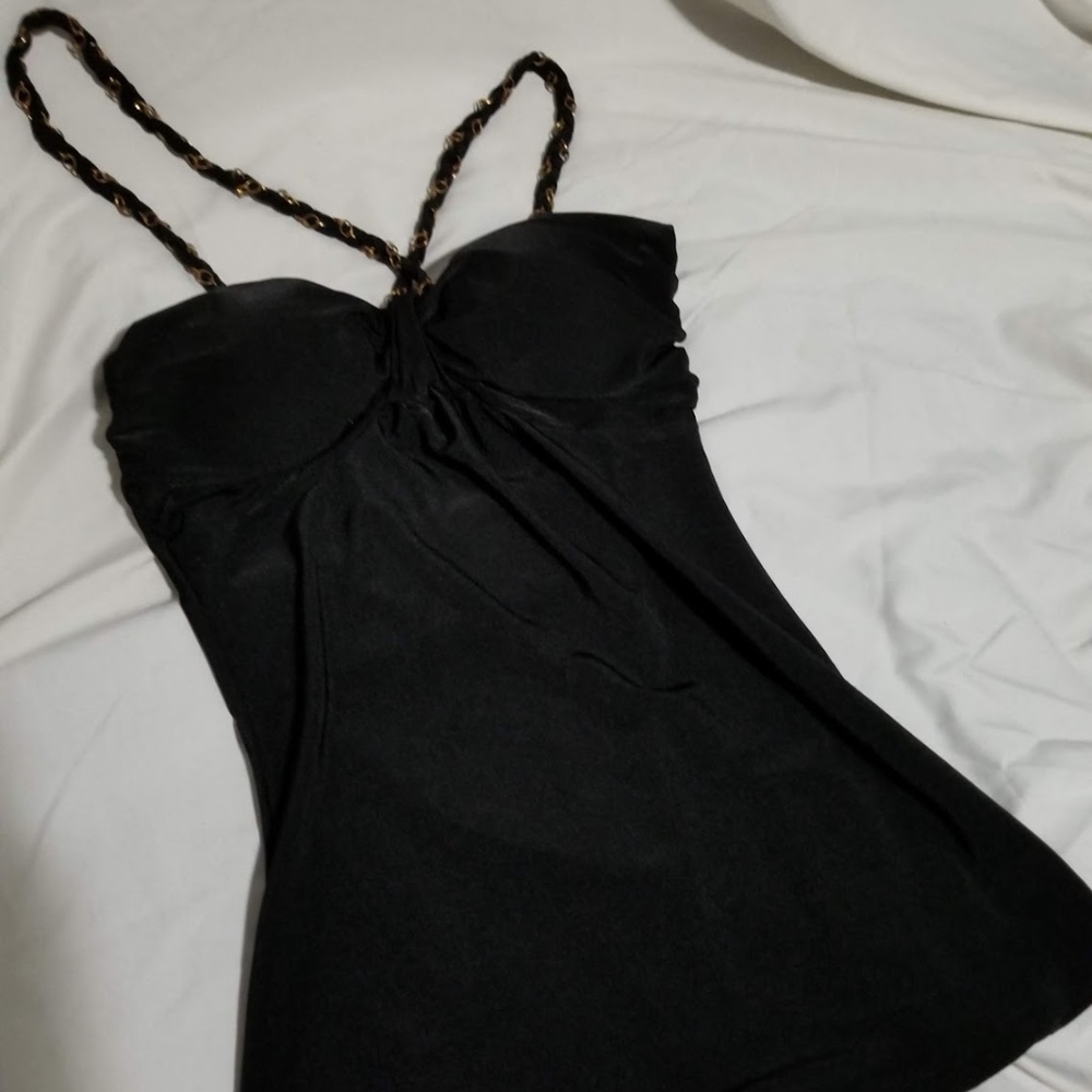 Black dressy tank top